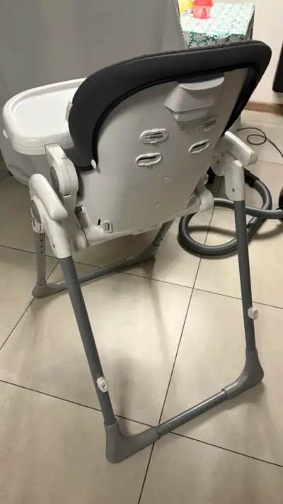 Silla de comer Bebesit gris - miniatura 4