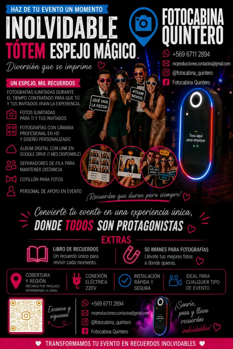 Pack de Fotocabina y Robot LED - 4