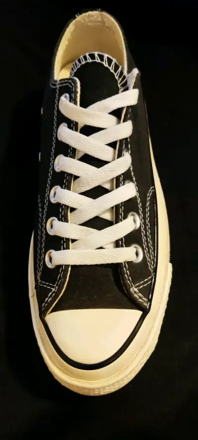 Zapatillas negras Converse t - miniatura 2