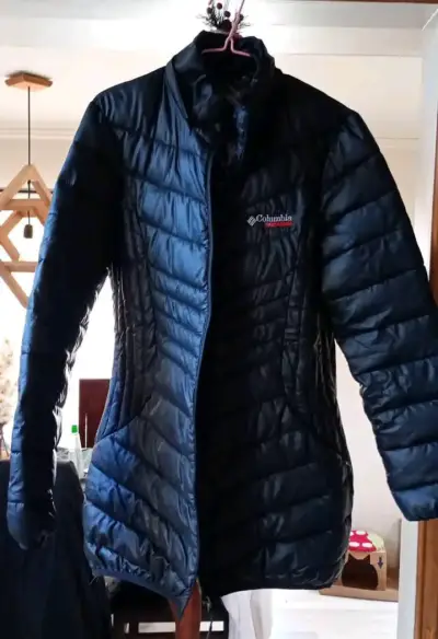 Parka Columbia negra con capucha - miniatura 4