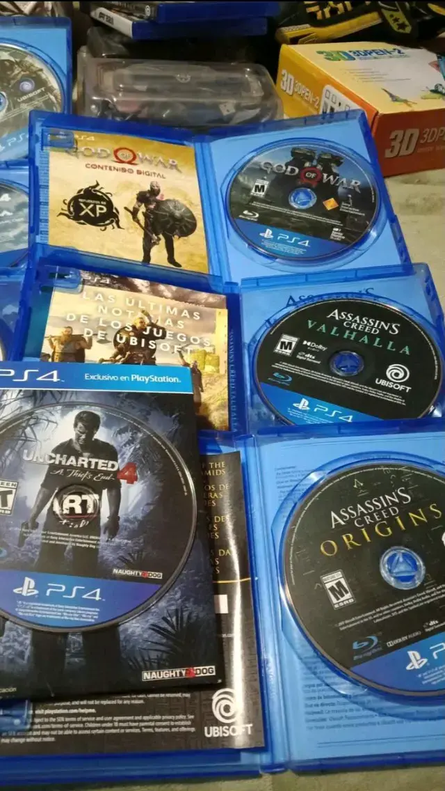 Juegos PS4 varios títulos 15k c/u - 2
