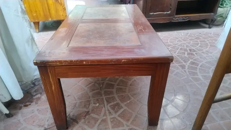 Mesa de madera vintage - 2