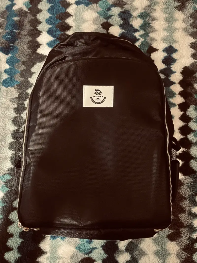 Mochila Negra Barberia MidSky - 3