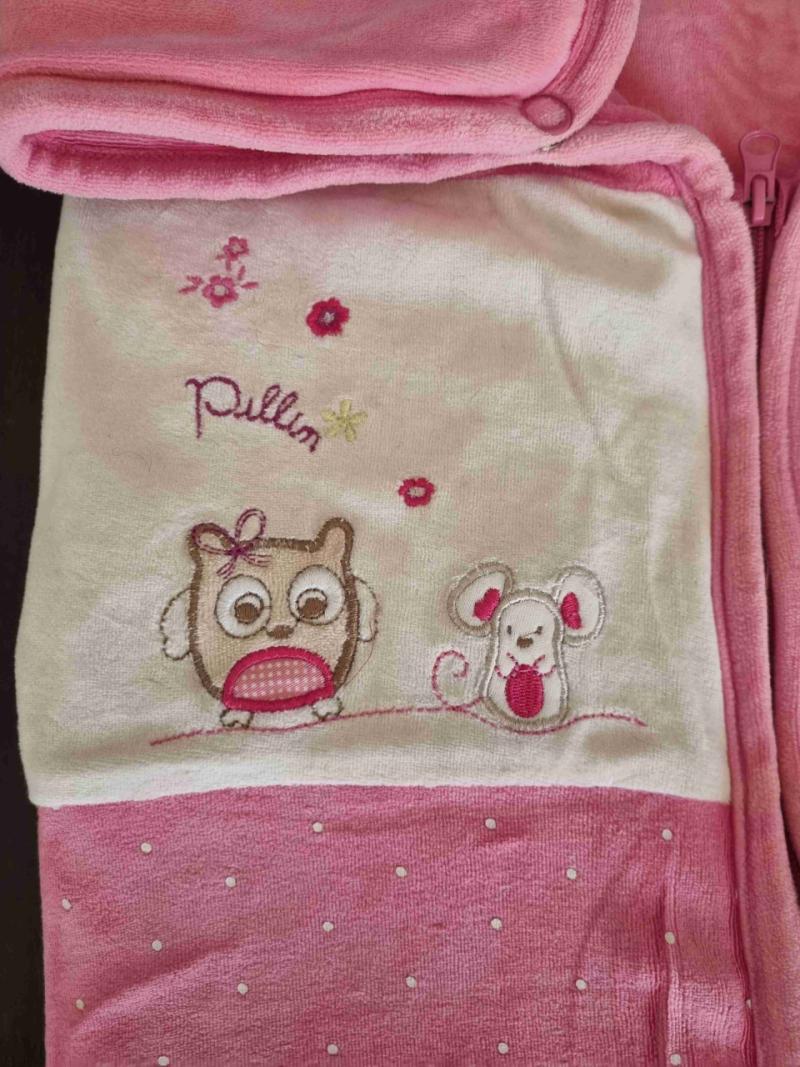 Saco de dormir bebé rosa Pillin - 3