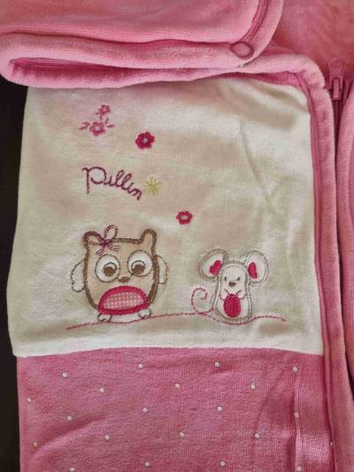 Saco de dormir bebé rosa Pillin - miniatura 3
