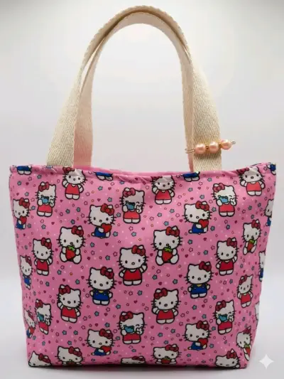 Bolso Hello Kitty rosa - miniatura 2