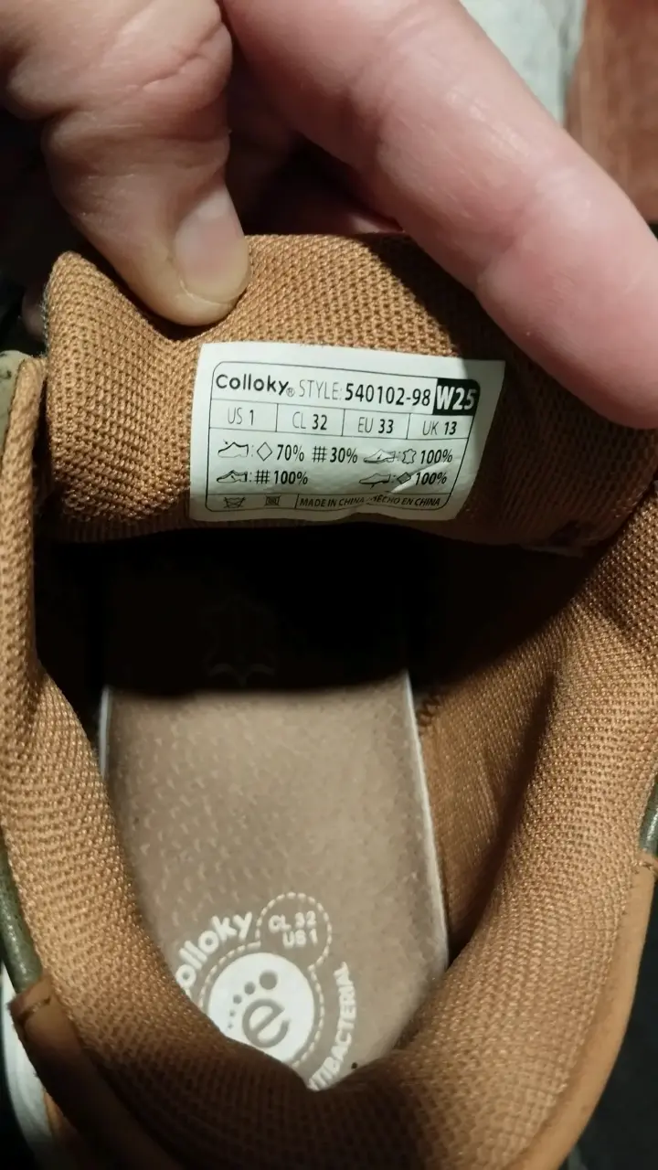 Zapatillas Colloky n°32 - 2