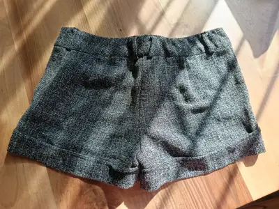 Shorts gris oscuros tejido - miniatura 2