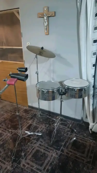 Set de timbales con platillo - miniatura 1