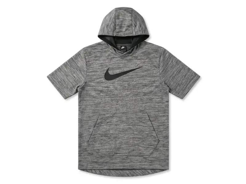 Polerón Nike gris con capucha - 1
