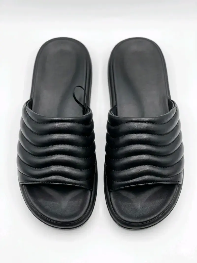 Sandalias negras unisex - 1
