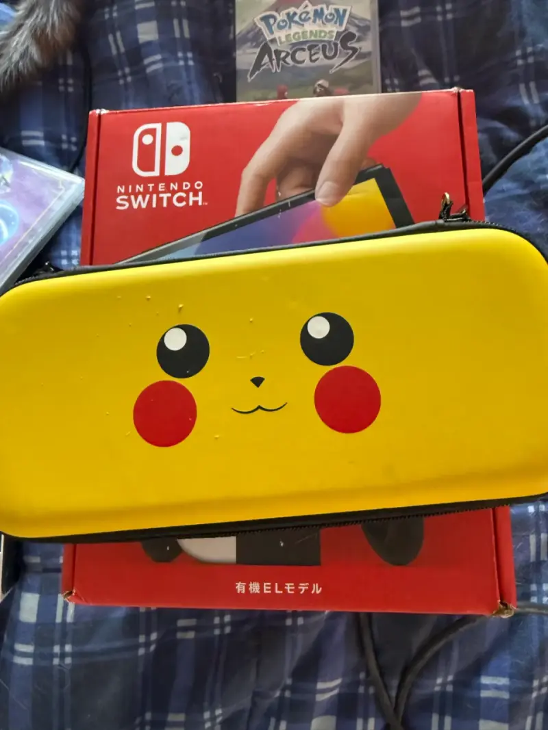 Nintendo Switch OLED Blanca – Pack Completo + Jueg - 4