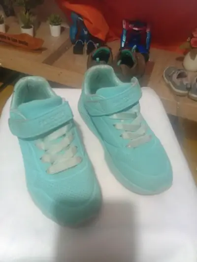 Zapatillas deportivas turquesa - miniatura 1
