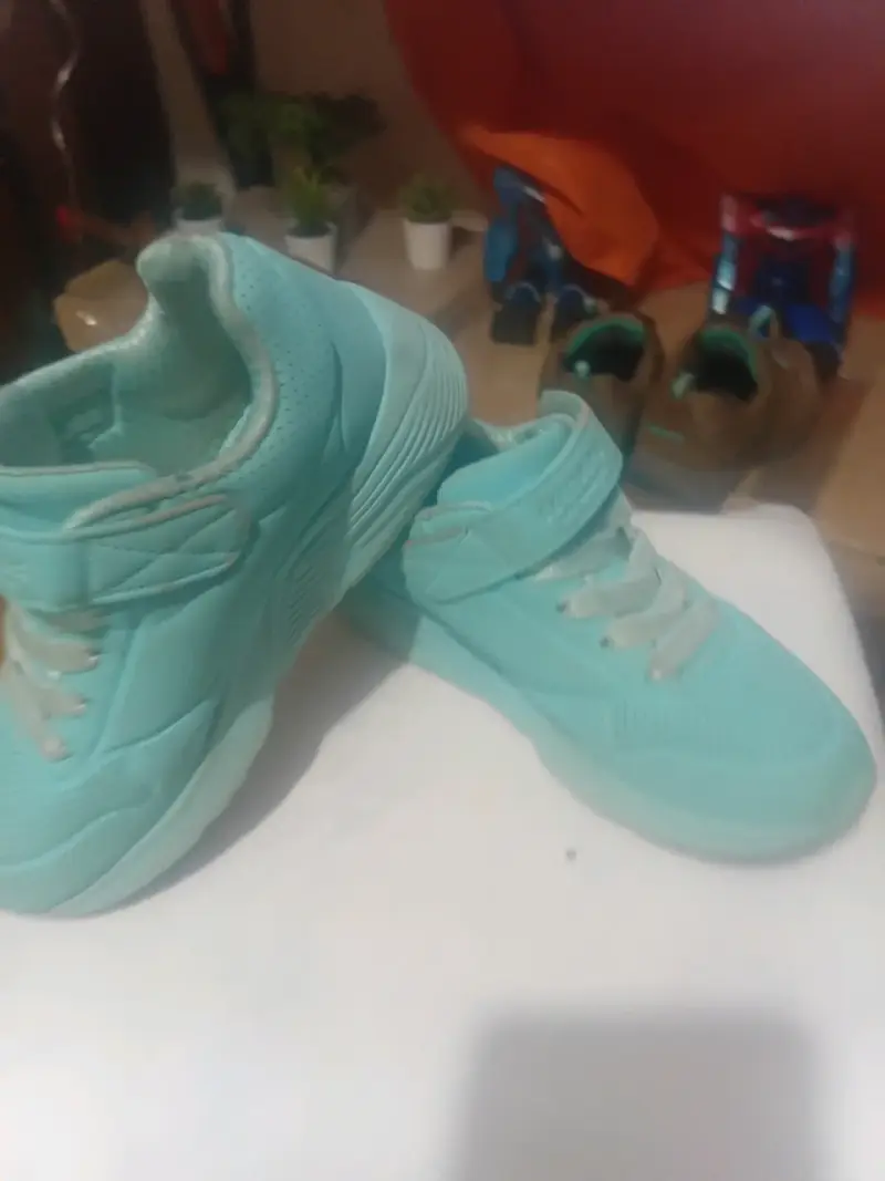 Zapatillas deportivas turquesa - 2