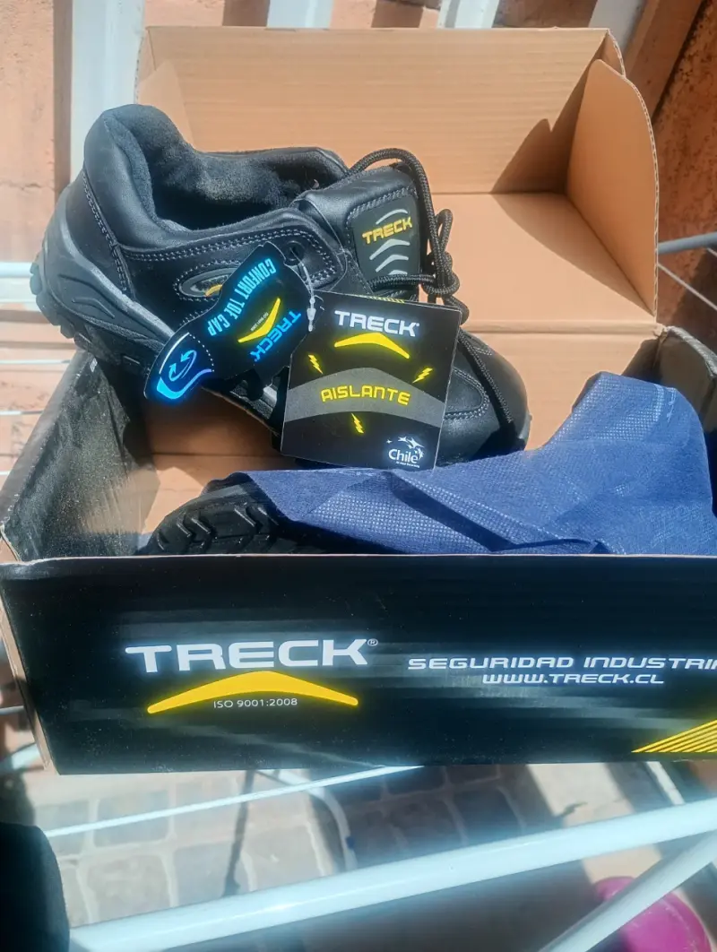 Zapatos de seguridad Treck negros