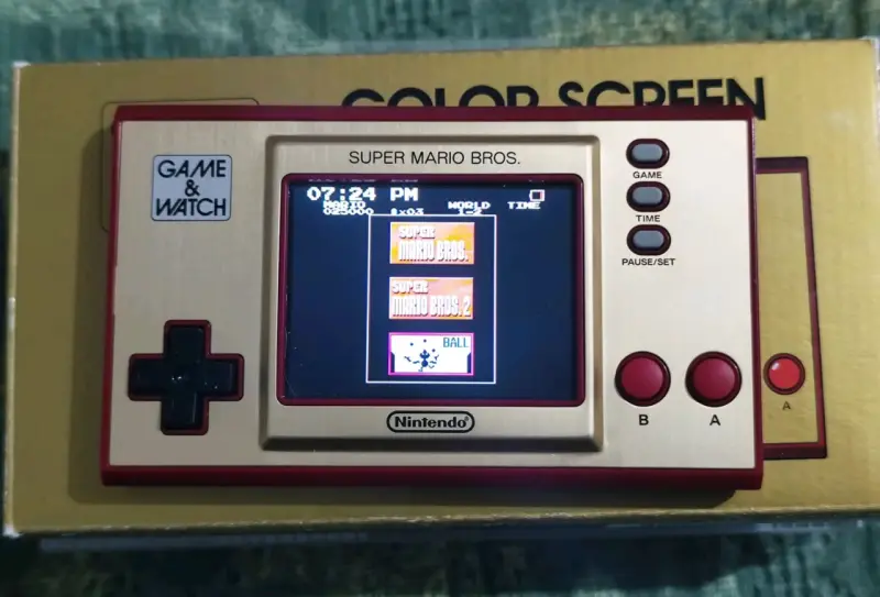Super Mario Bros Nintendo Game & Watch - 2