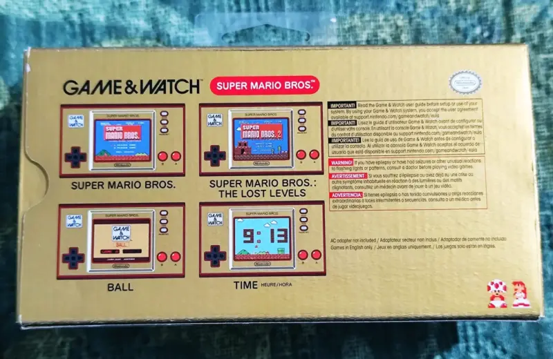 Super Mario Bros Nintendo Game & Watch - 4