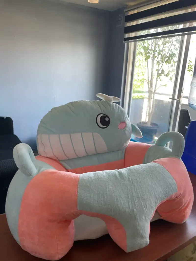 Asiento infantil ballena