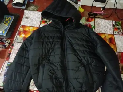 Chaqueta de piel sintética beige - miniatura 2