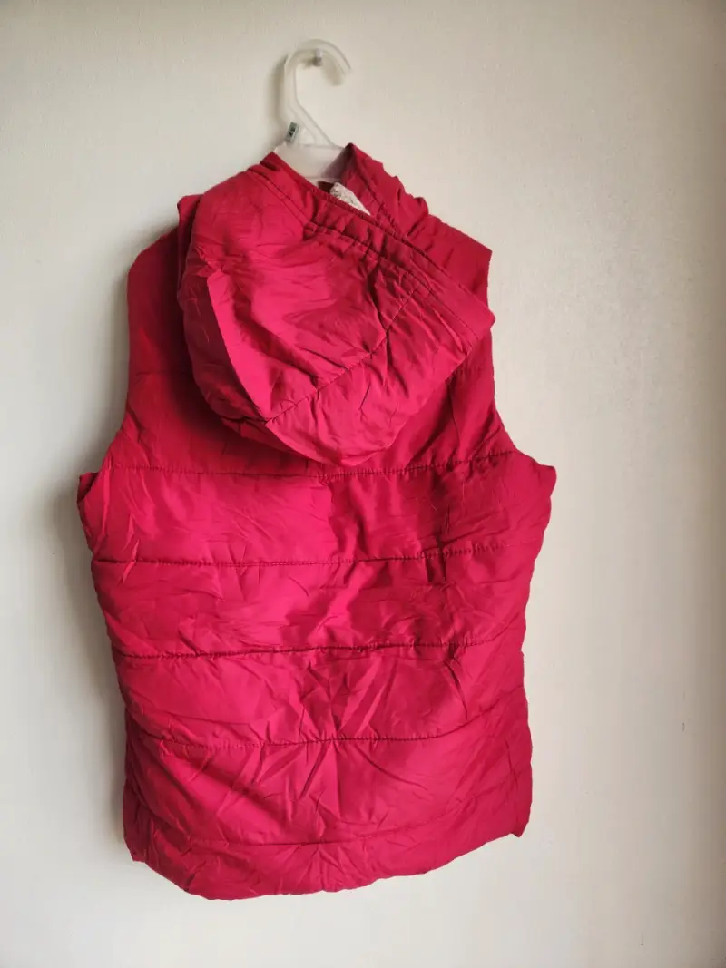 Parka rosada sin mangas - 2