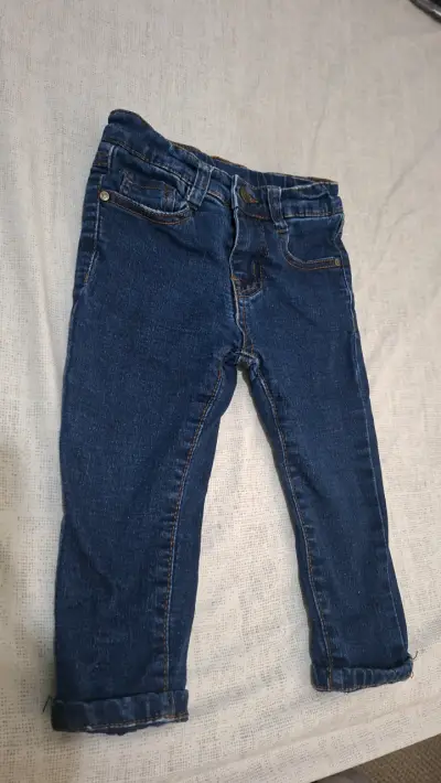 Jeans de niño azul - miniatura 1
