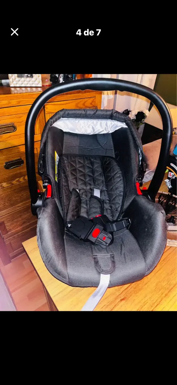 Coche para bebé negro lubabycas - 3