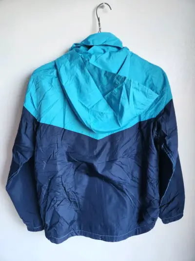 Chaqueta cortaviento azul talla L/G niños - miniatura 2