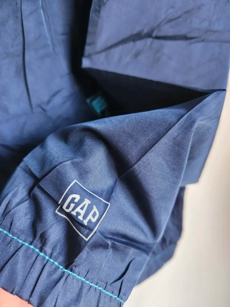 Chaqueta cortaviento azul talla L/G niños - 4