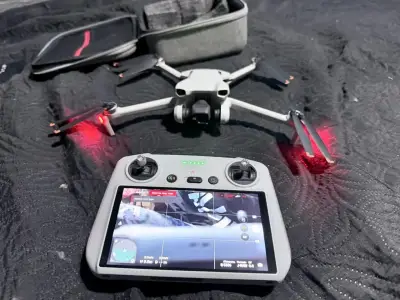 Dron mino dji 3 control con pantalla - miniatura 1