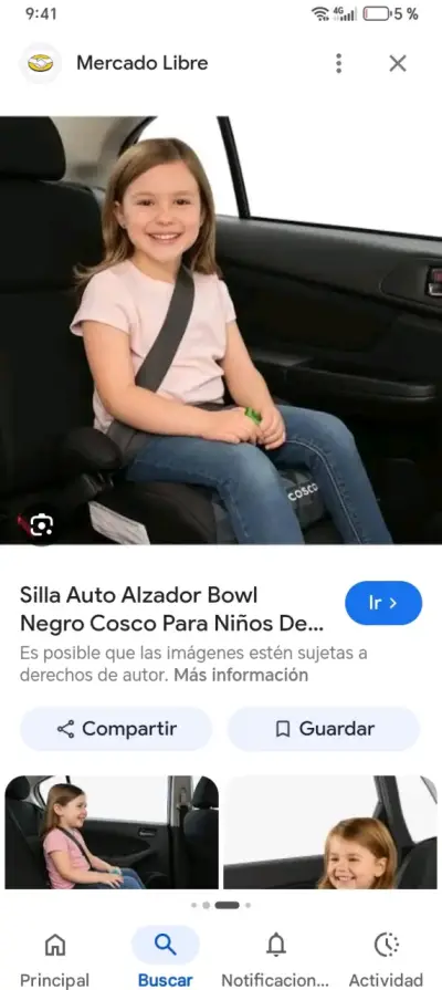 Asiento de auto para niños - miniatura 3