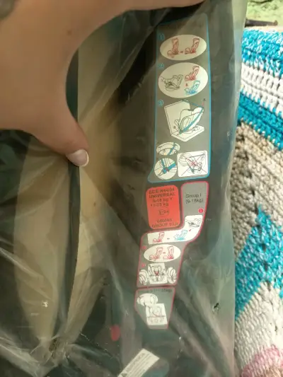 Silla de auto Bebesit negra - miniatura 3