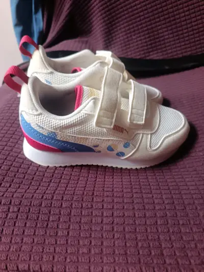 Zapatillas puma  blancas para niño - miniatura 3