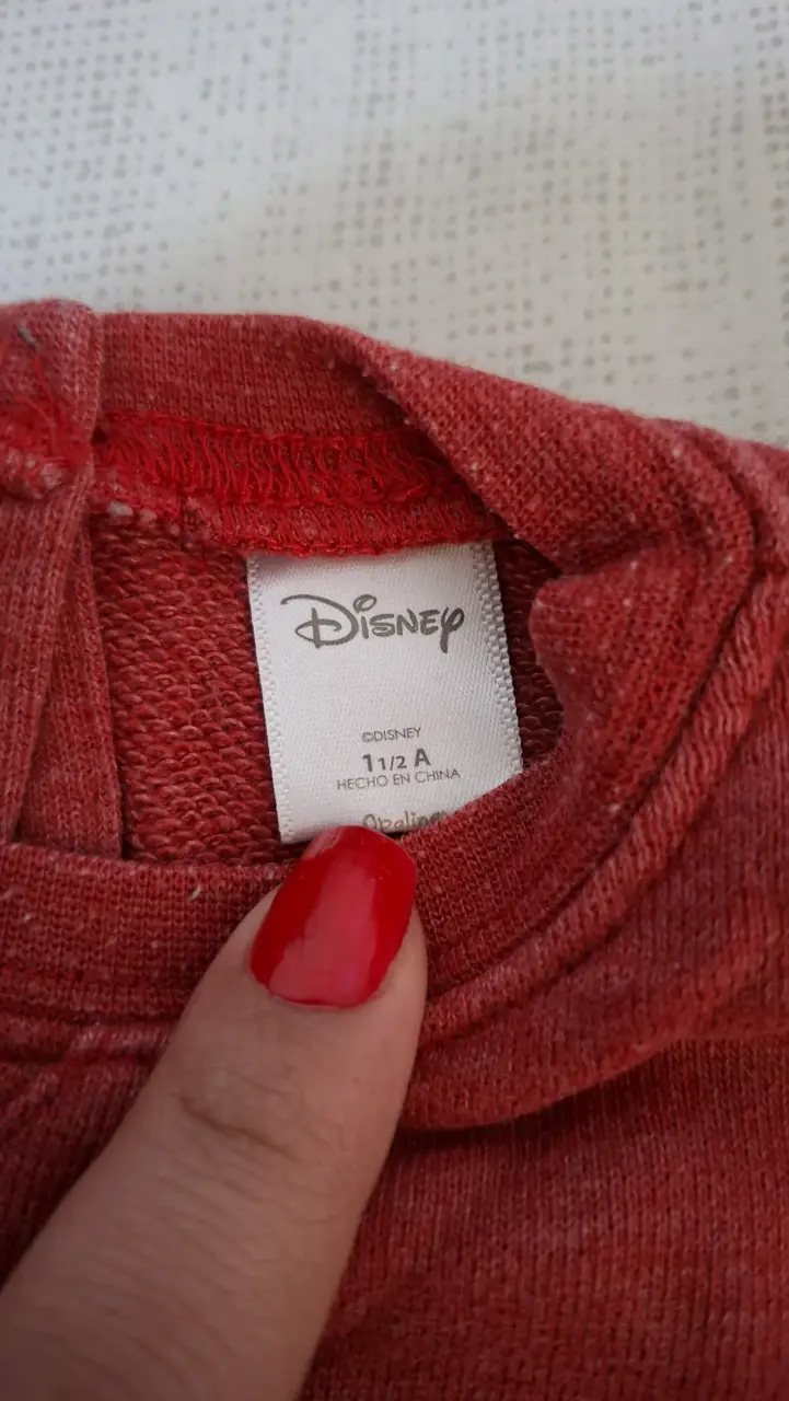 Polerón rojo Mickey - 2