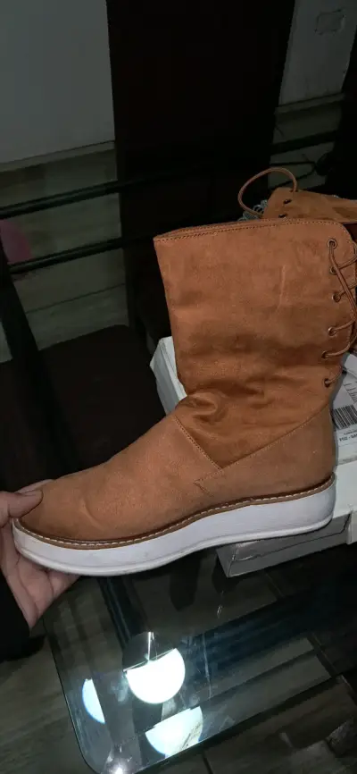 Botines marrones con plataforma - miniatura 2
