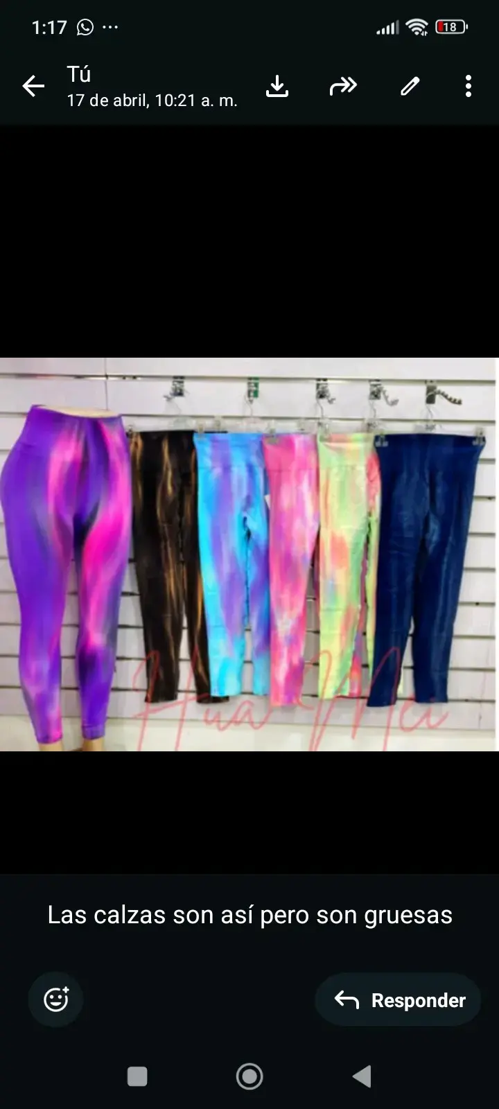 Leggings deportivos coloridos