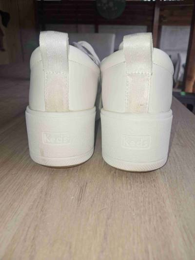 Zapatillas plataforma blancas - miniatura 2