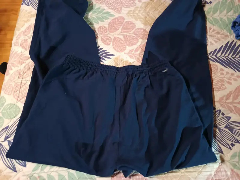 Pantalon deportivo azul Adidas - 4