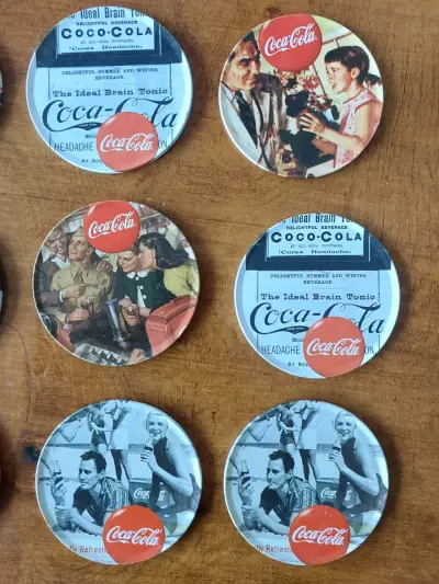 Posavasos Coca Cola vintage - miniatura 3