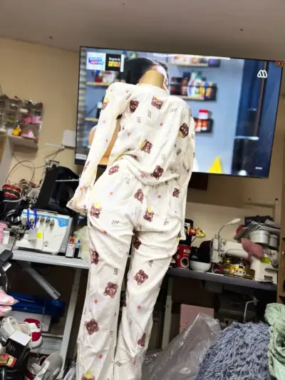 Pijama de oso para adulto - miniatura 1
