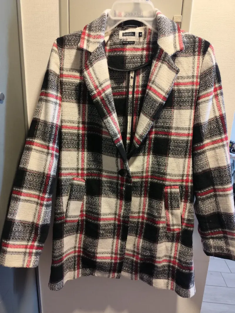 Blazer tartán Basemint