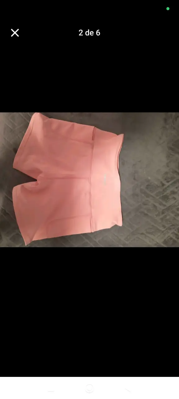 Shorts deportivos rosados - 2