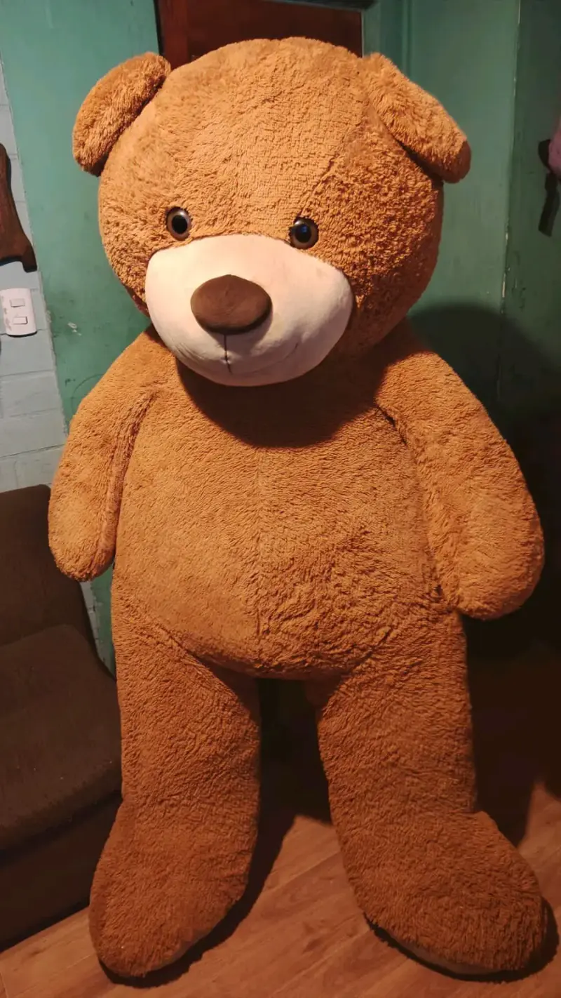 Peluche gigante marrón