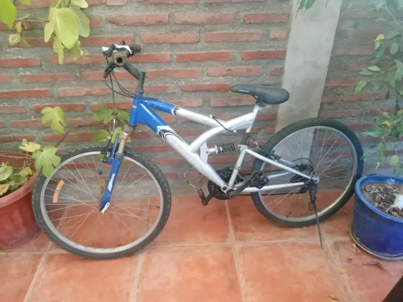Bicicleta montaña azul y gris, avalanche - 1