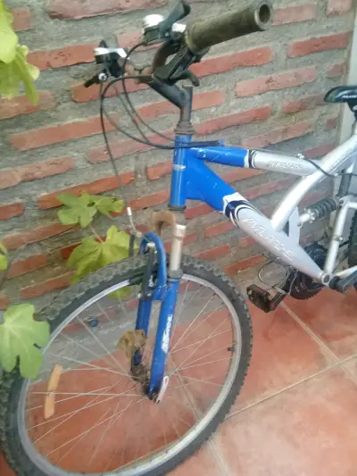 Bicicleta montaña azul y gris, avalanche - miniatura 4