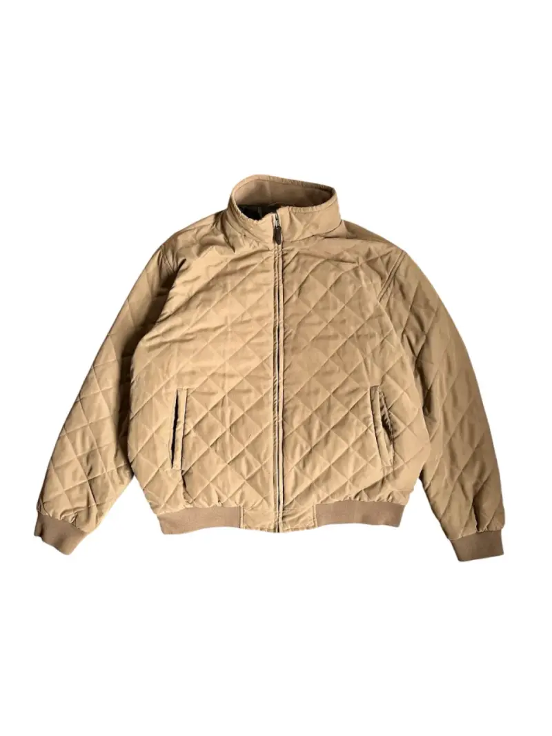 Chaqueta acolchada beige - 2