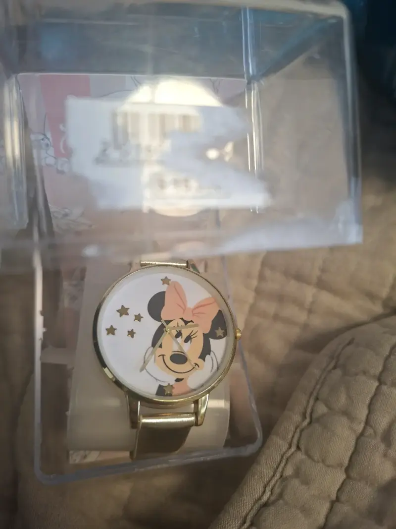 Reloj dorado de muñeca Minnie - 1