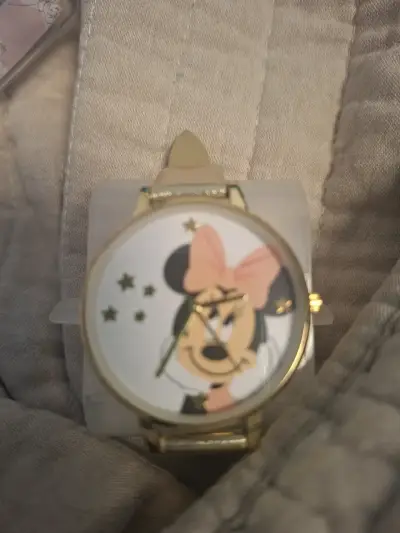 Reloj dorado de muñeca Minnie - miniatura 3