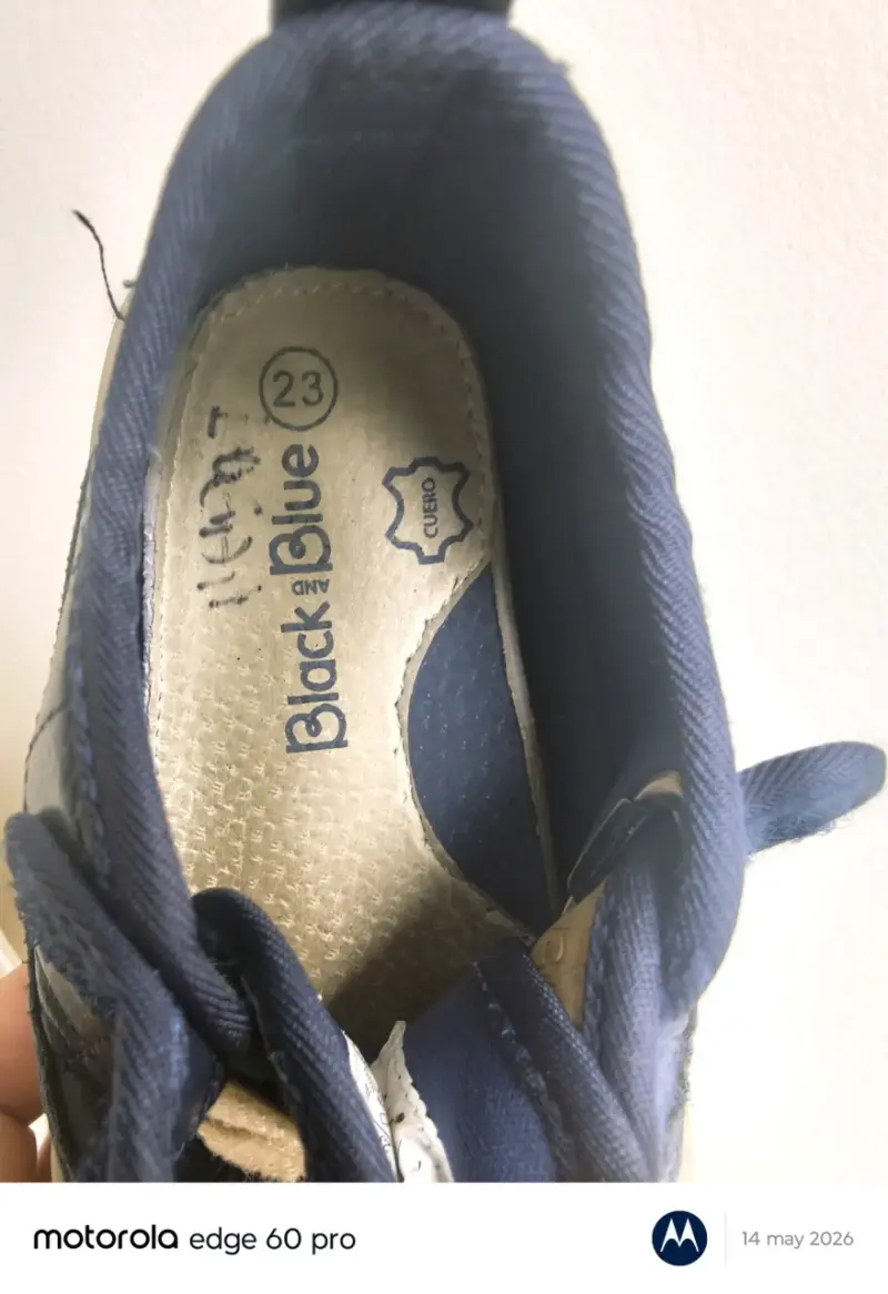 Zapatillas Black and Blue - 2