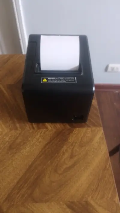 Impresora térmica negra - miniatura 2