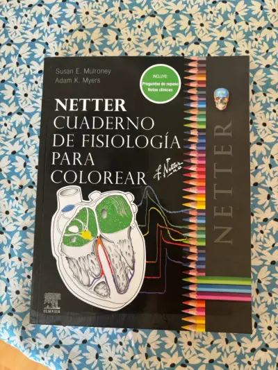 Cuaderno de fisiología para colorear Netter - miniatura 1